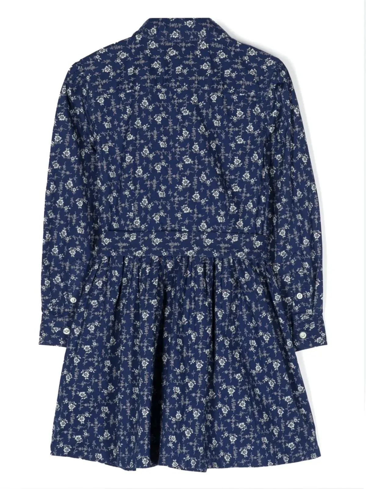 POLO RALPH LAUREN KIDS 花柄プリント シャツドレス - 画像2