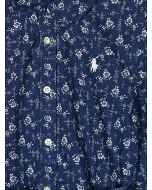 POLO RALPH LAUREN KIDS 花柄プリント シャツドレス - サムネイル3