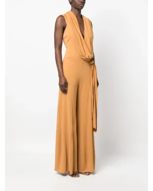 Alberta Ferretti カットアウト・ドレープ ジャンプスーツ - サムネイル3