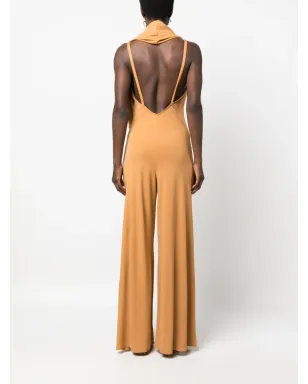 Alberta Ferretti カットアウト・ドレープ ジャンプスーツ - サムネイル4