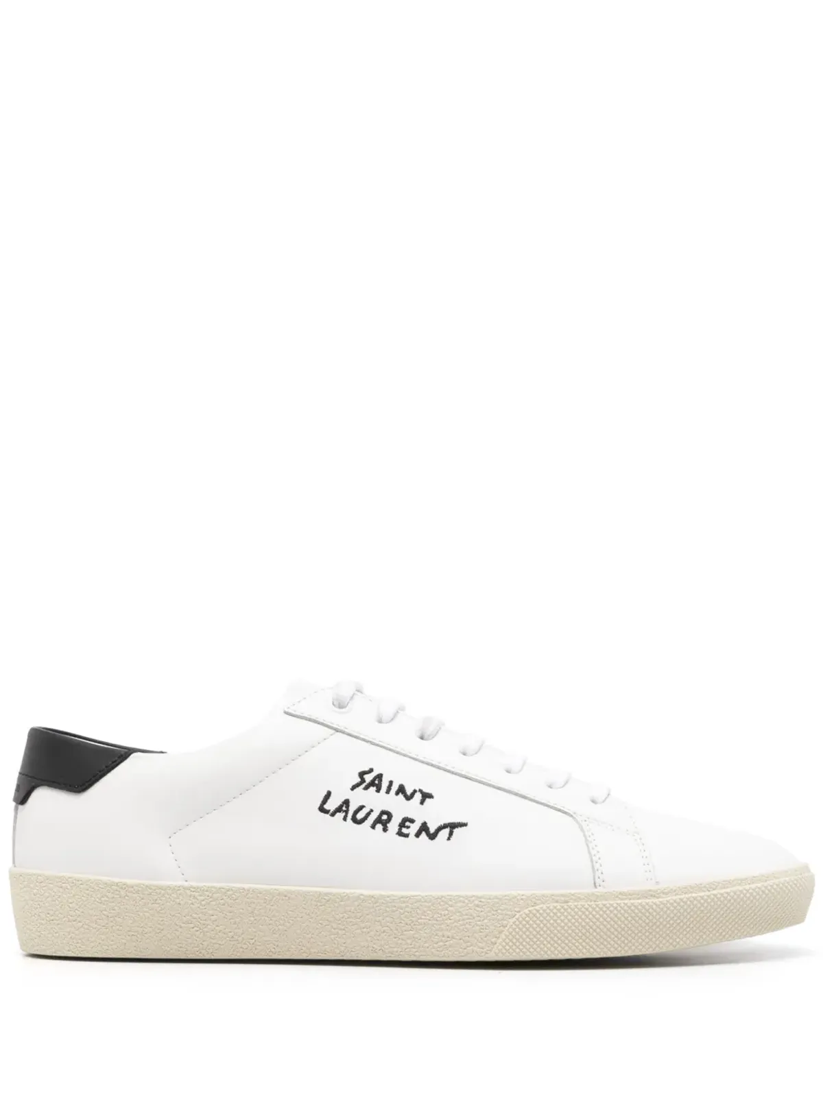 Saint Laurent レザー スニーカー - White - 画像1