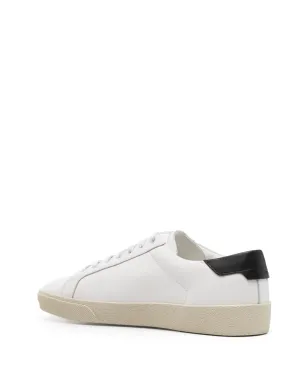 Saint Laurent レザー スニーカー - White - サムネイル3
