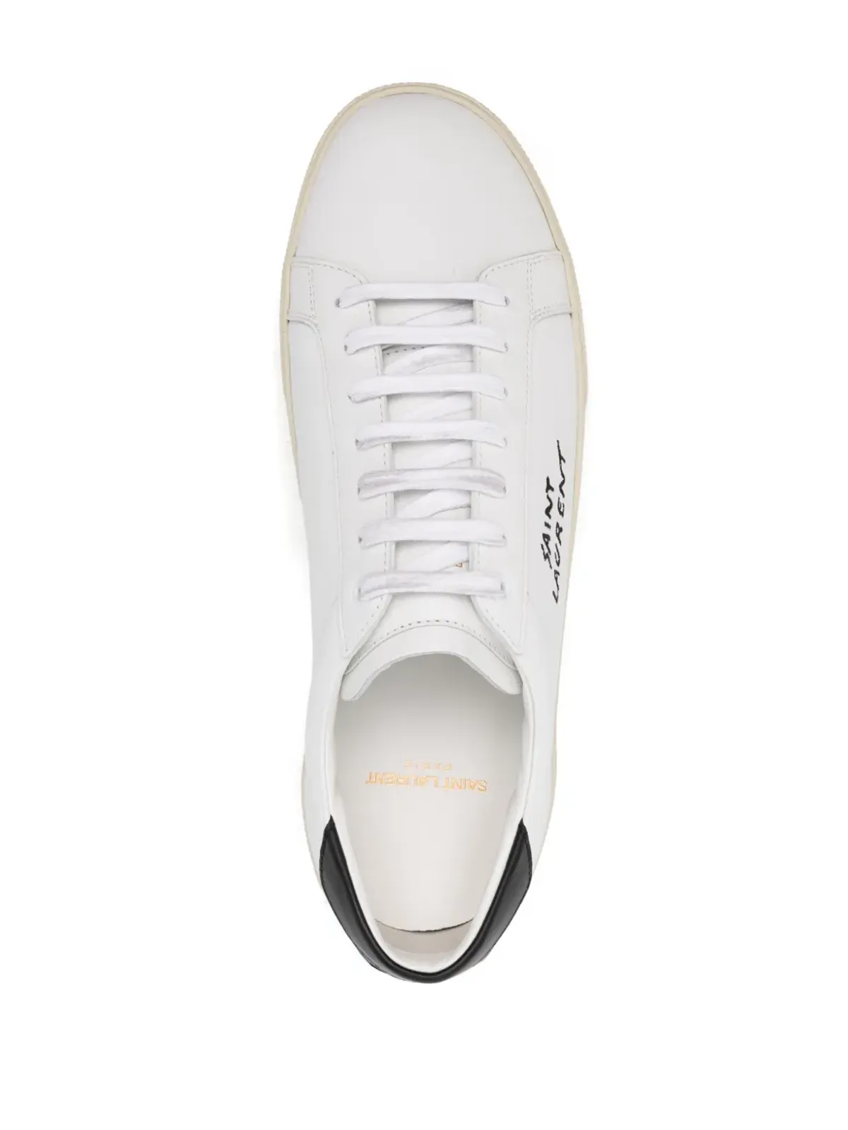 Saint Laurent レザー スニーカー - White - 画像4
