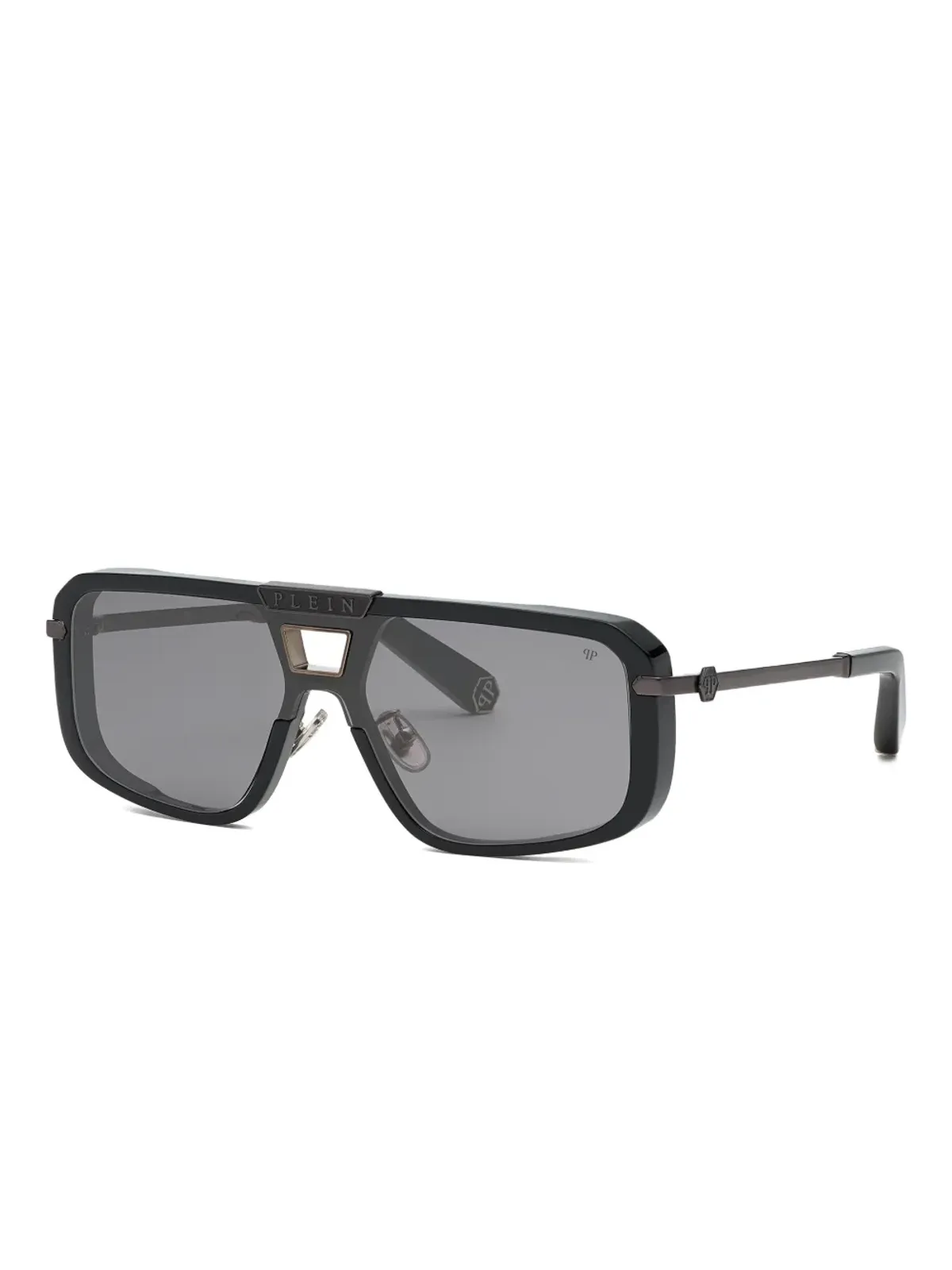 Philipp Plein Eyewear レクタングラー サングラス - 画像2