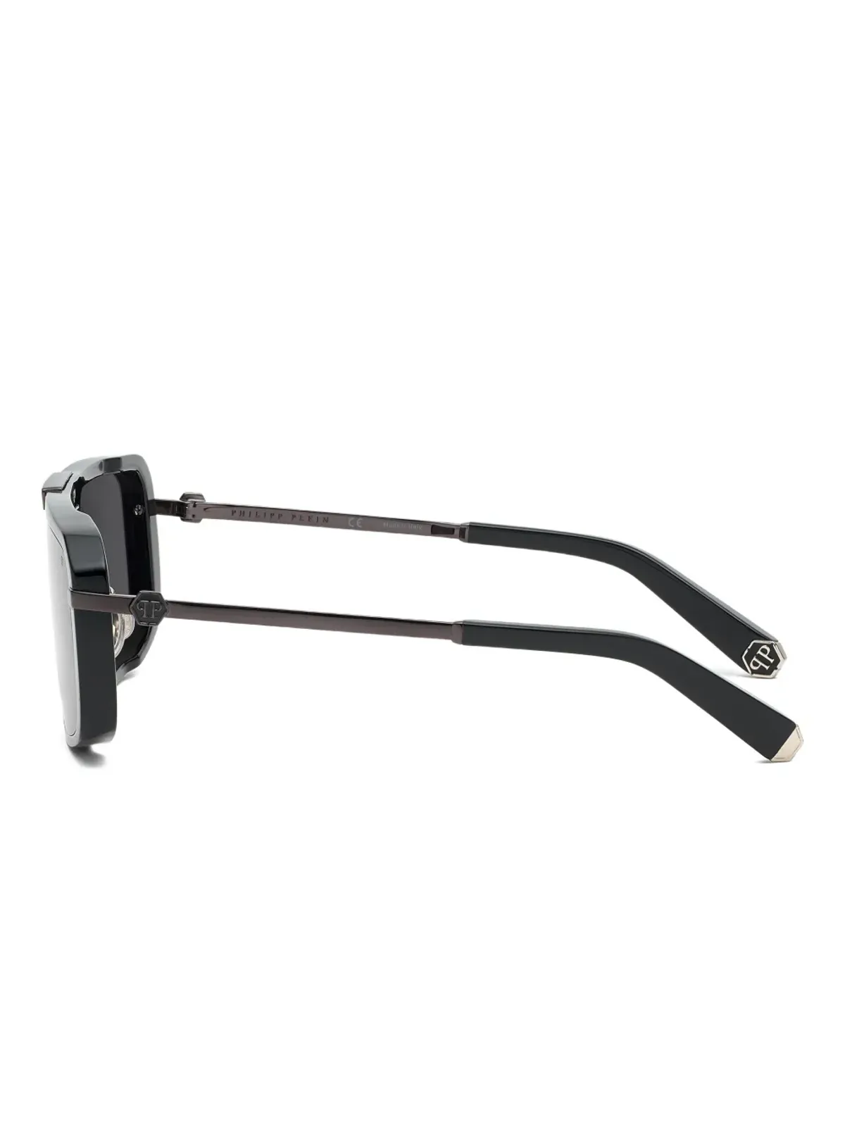 Philipp Plein Eyewear レクタングラー サングラス - 画像3