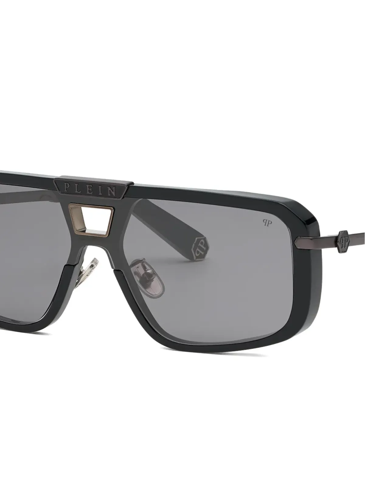 Philipp Plein Eyewear レクタングラー サングラス - 画像4