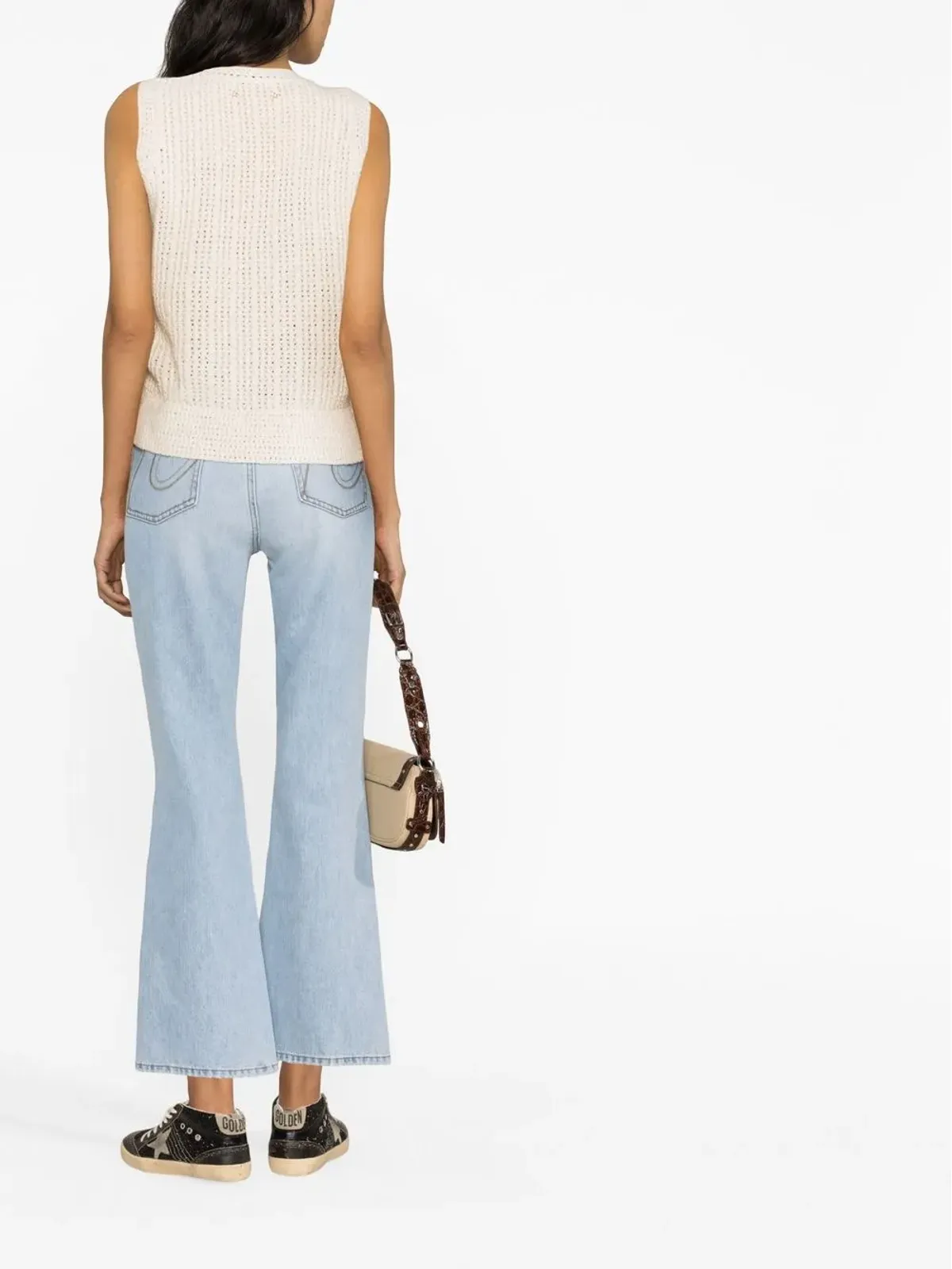 Golden Goose チャンキー ニット ベスト - 画像4