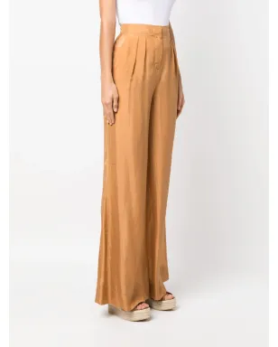 Alberta Ferretti ロングライン シルク パラッツォパンツ - サムネイル3
