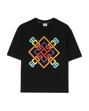Gcds Kids ロゴプリント半袖Tシャツ - サムネイル1