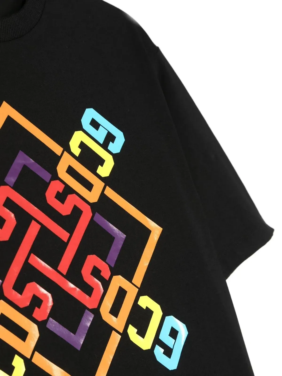 Gcds Kids ロゴプリント半袖Tシャツ - 画像3