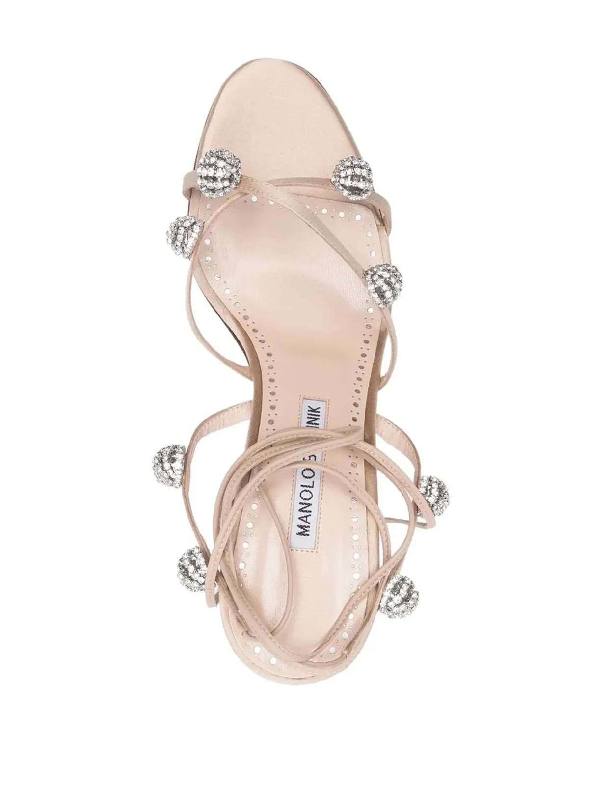 Manolo Blahnik エルサカサンダル - 画像4