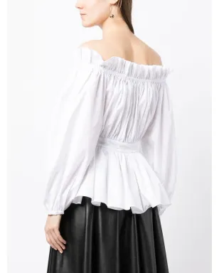 Alexander McQueen オフショルダーブラウス - サムネイル4