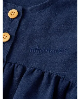 Miki House 刺繍ロゴ入り半袖ワンピース - サムネイル3