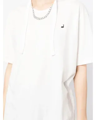 pushBUTTON ネックレスプリント オーバーサイズTシャツ - サムネイル5