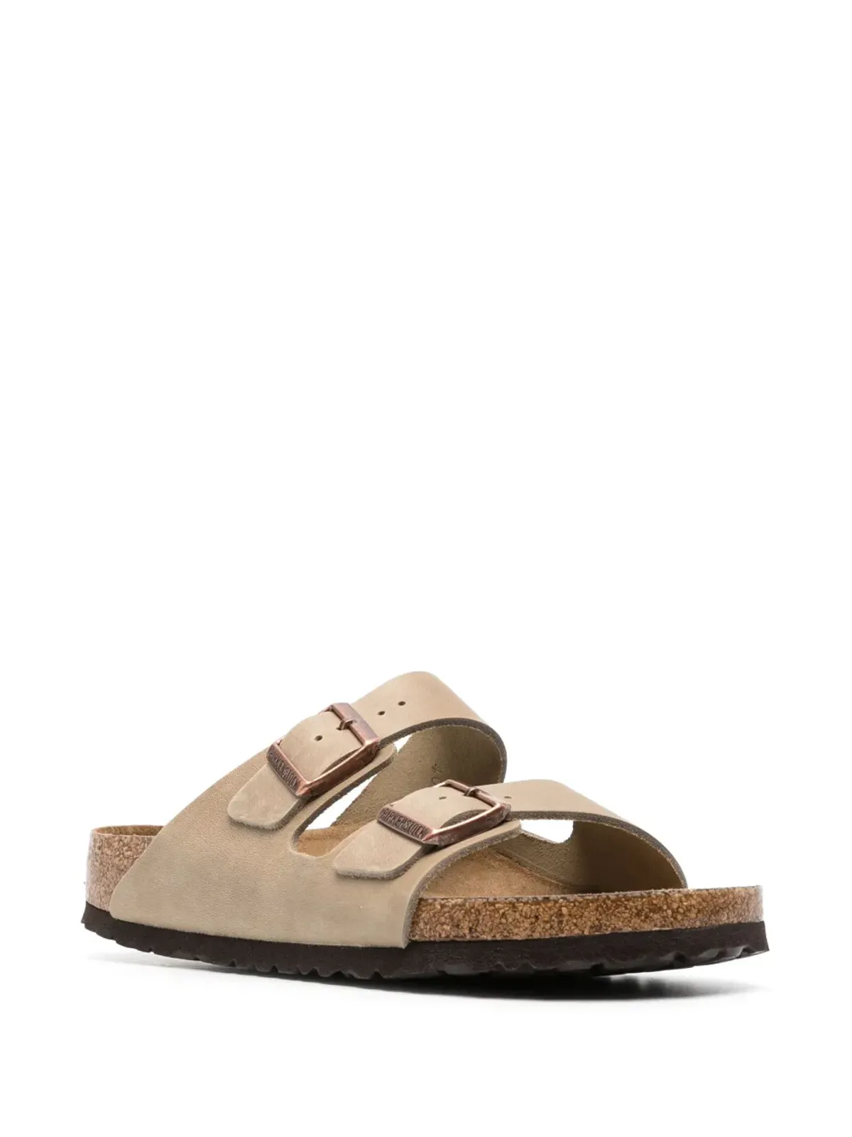 Birkenstock アリゾナ レザー サンダル - 画像2