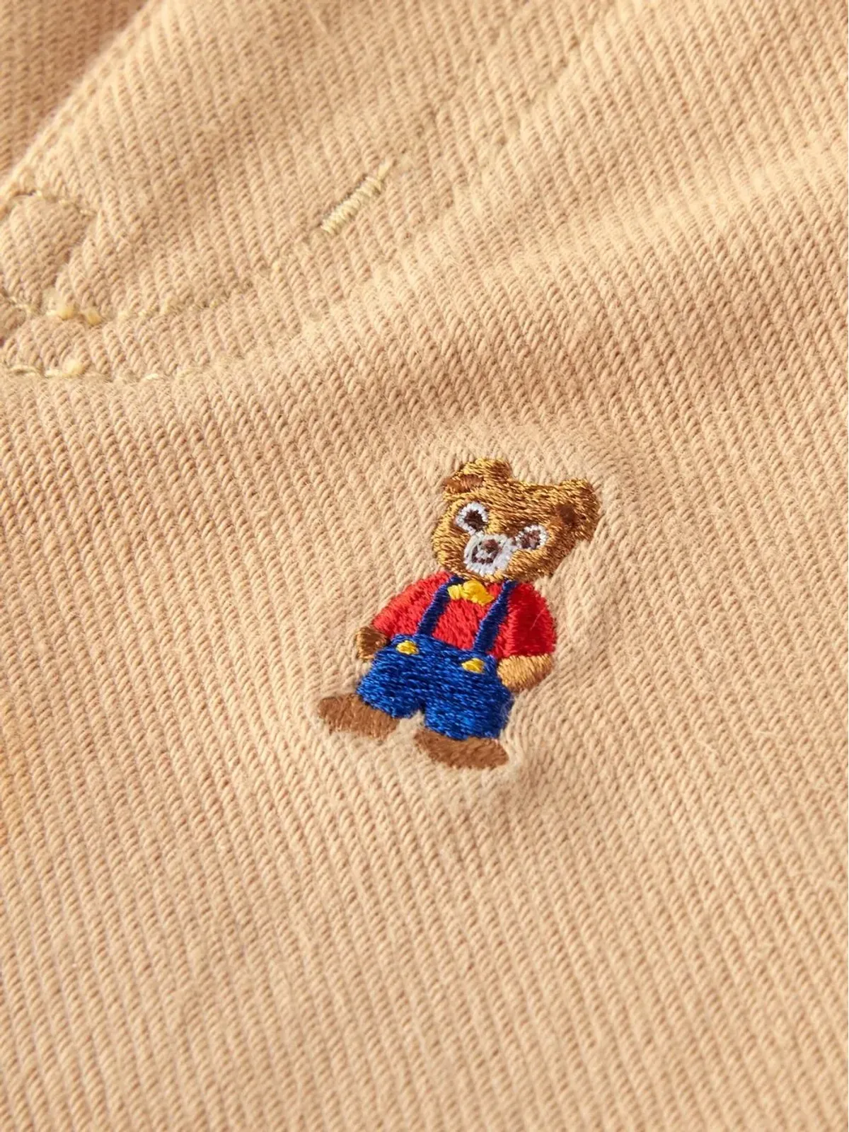 Miki House 刺繍モチーフのストレートレッグパンツ - 画像3