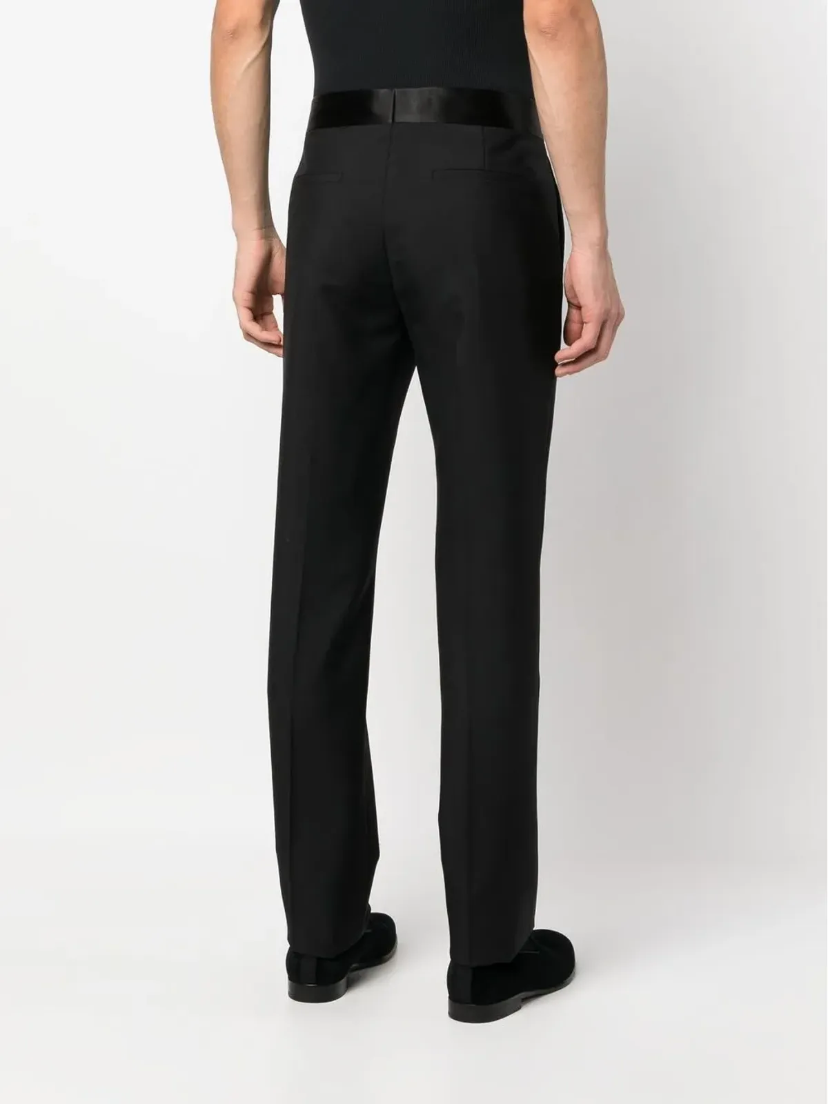 Givenchy スリムカット テーラードパンツ - ブラック - 画像4