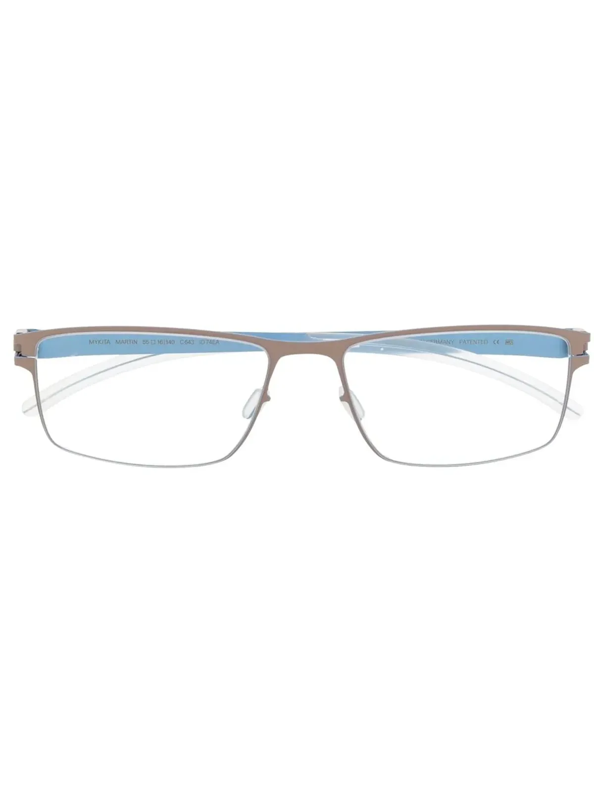 Mykita マーティン レクタンギュラーフレーム眼鏡 - 画像1