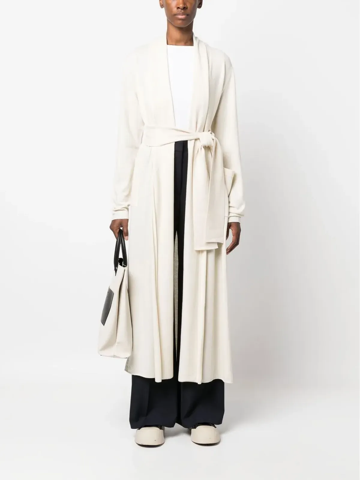 Jil Sander ロングカシミヤカーディガン - 画像2