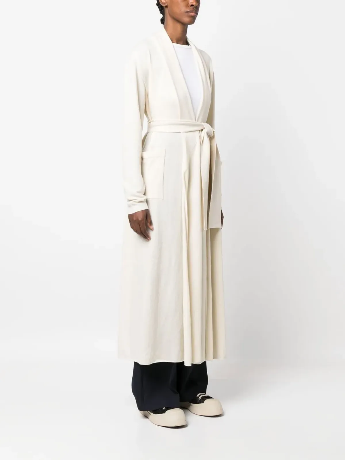 Jil Sander ロングカシミヤカーディガン - 画像3