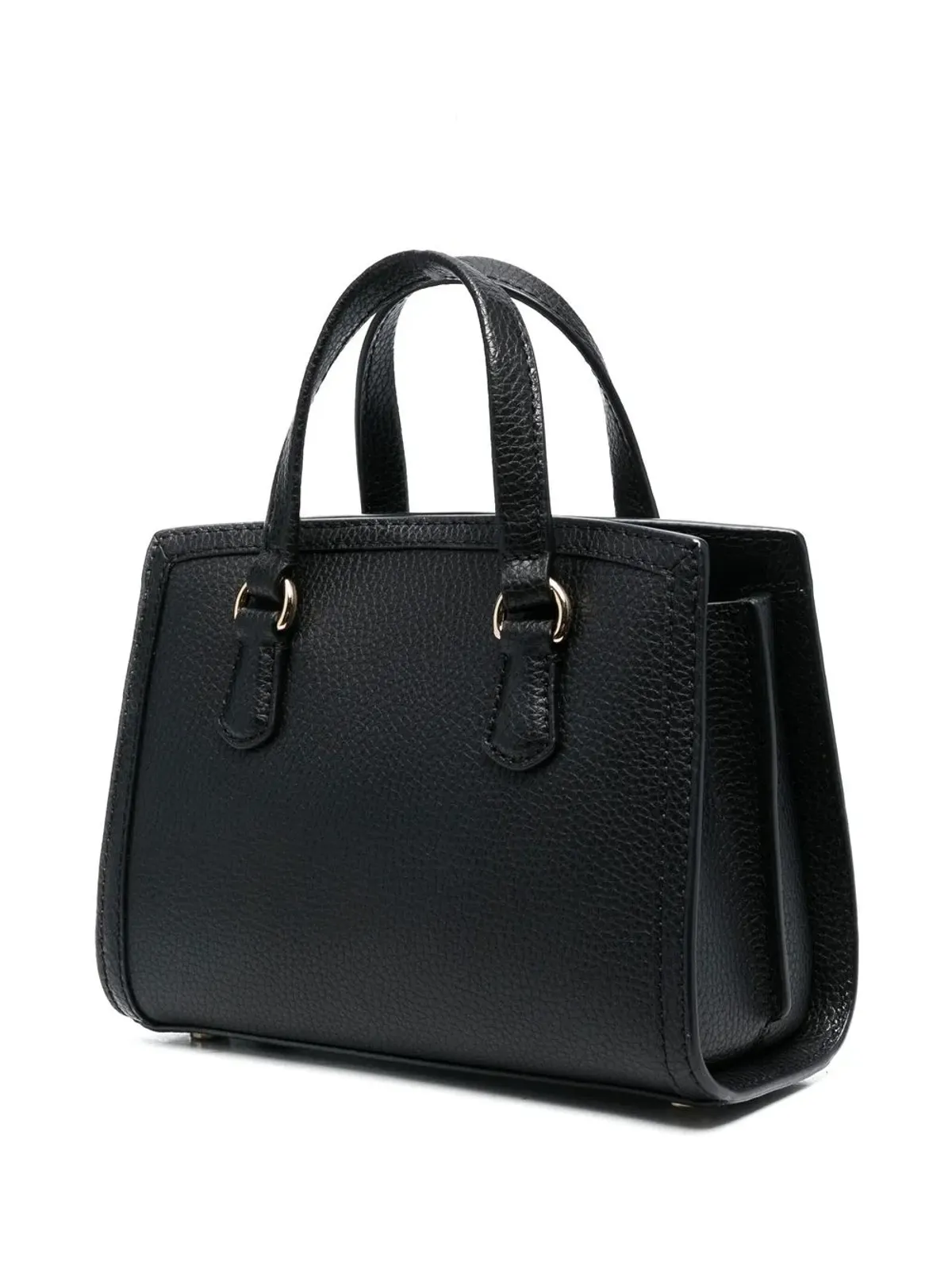 Michael Kors ロゴプレート付きレザートートバッグ - 画像3