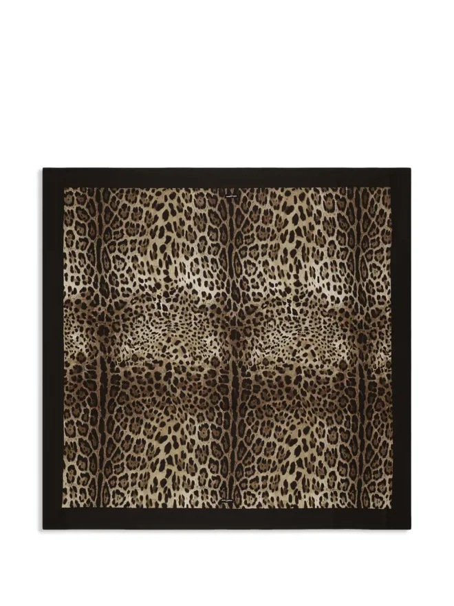 Dolce & Gabbana Dolce & Gabbana ヒョウ柄スロー - ブラウンの商品画像