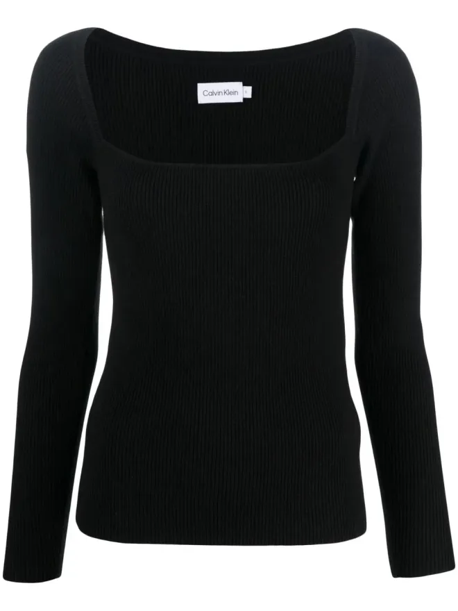 Calvin Klein Calvin Klein 長袖ニットトップの商品画像