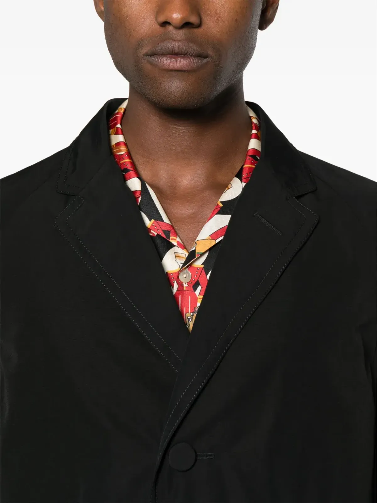 Gucci シングルブレスト ポプリン コート - 画像5