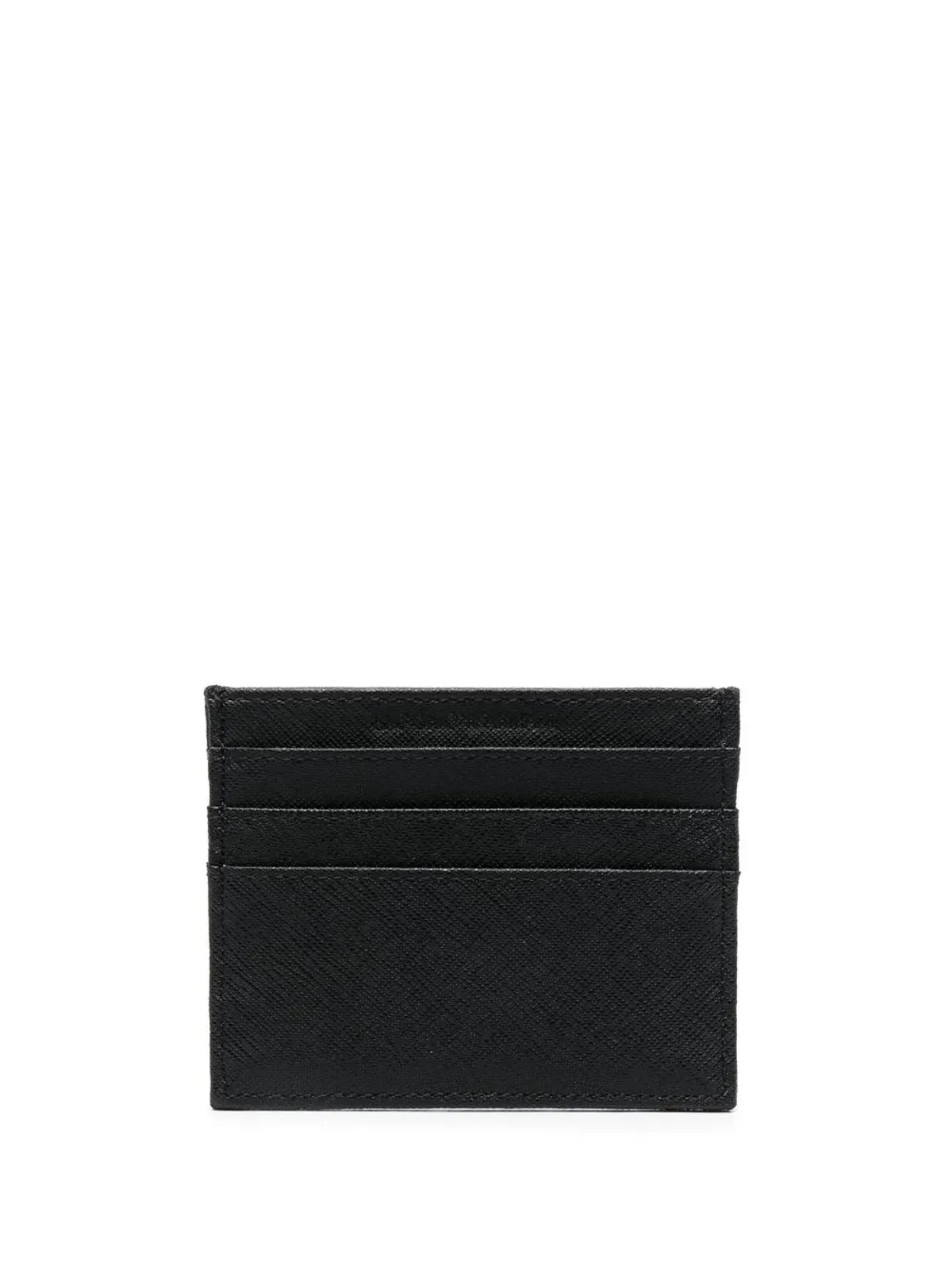Emporio Armani ロゴプレート付きカードホルダー - 画像2