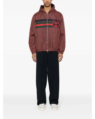 Gucci インターロッキングGG フード付きジャケット - サムネイル2