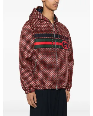 Gucci インターロッキングGG フード付きジャケット - サムネイル3