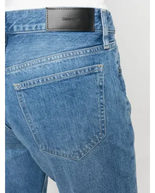 Calvin Klein ミッドライズ ボーイフレンドジーンズ - ブルー - サムネイル5