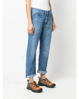 Calvin Klein ミッドライズ ボーイフレンドジーンズ - ブルー - サムネイル3