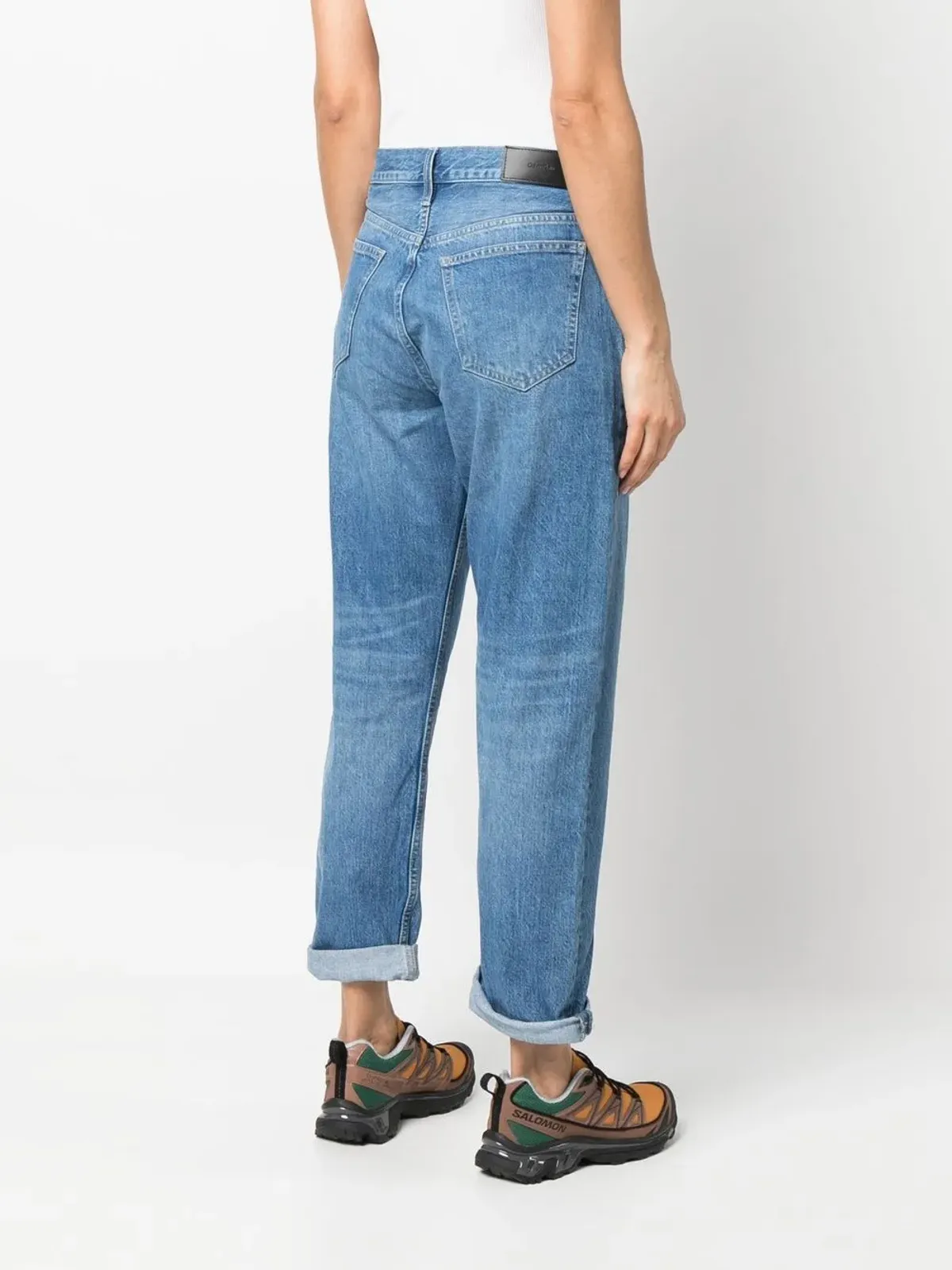 Calvin Klein ミッドライズ ボーイフレンドジーンズ - ブルー - 画像4
