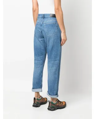 Calvin Klein ミッドライズ ボーイフレンドジーンズ - ブルー - サムネイル4