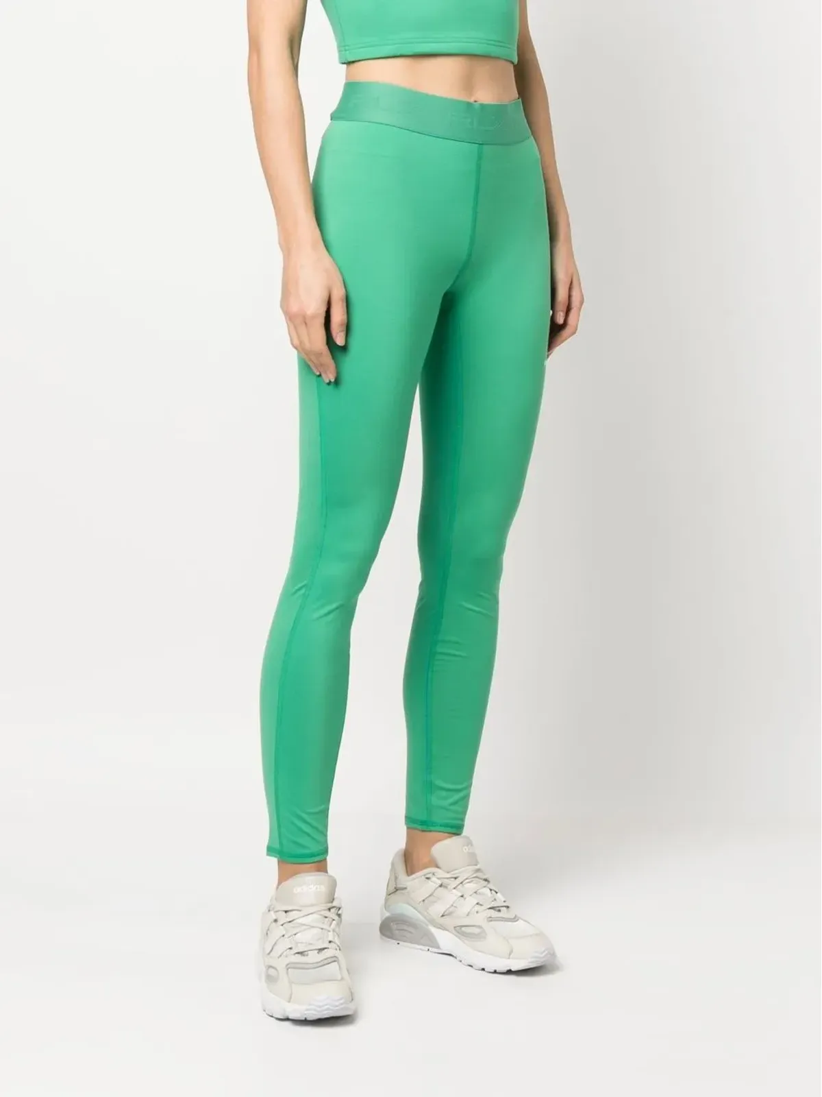 RLX Ralph Lauren ロゴウエストクロップドレギンス - 画像3