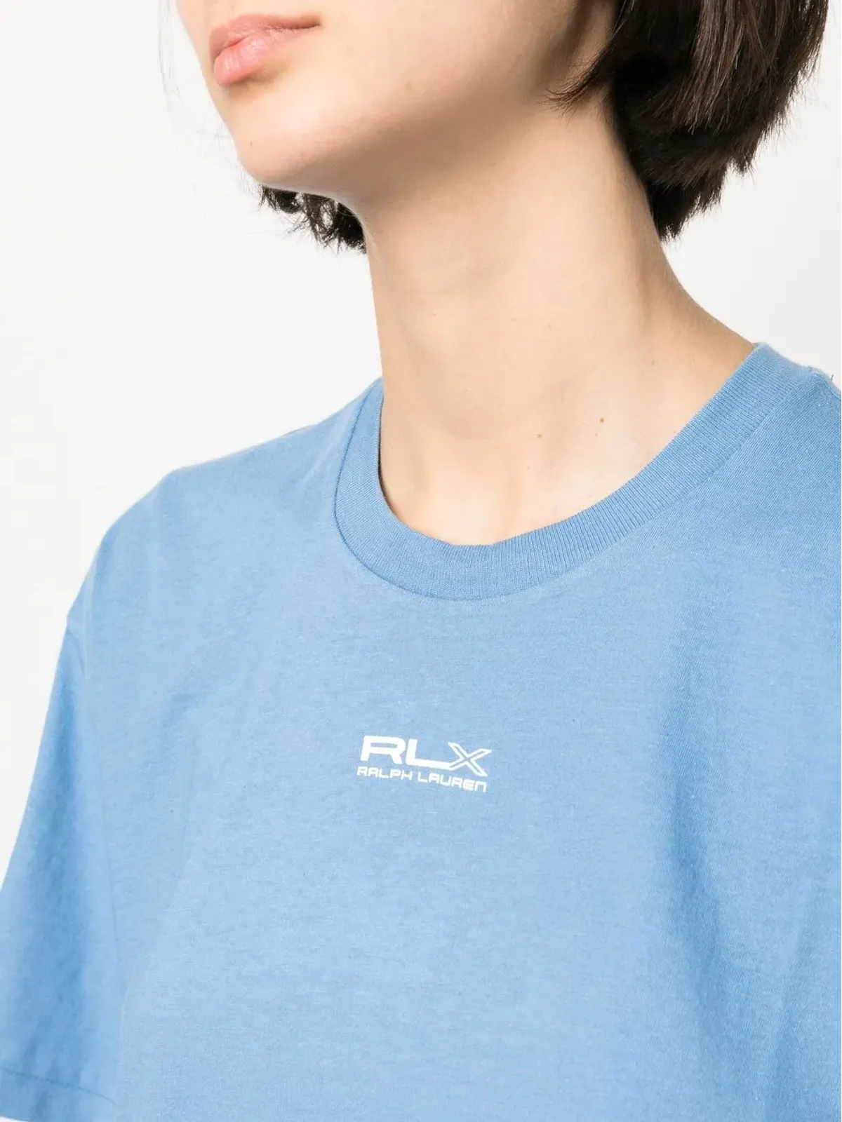 RLX Ralph Lauren ロゴプリント コットンTシャツ - ブルー - 画像5
