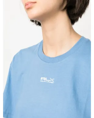 RLX Ralph Lauren ロゴプリント コットンTシャツ - ブルー - サムネイル5