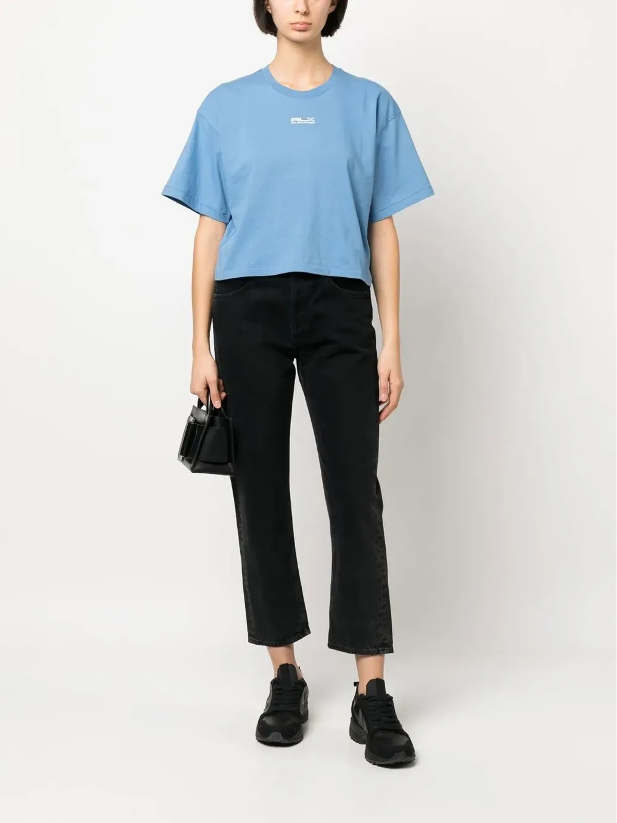 RLX Ralph Lauren ロゴプリント コットンTシャツ - ブルー - 画像2