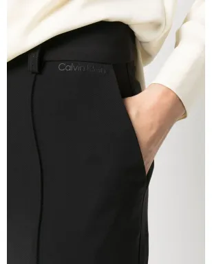 Calvin Klein ハイウエストストレートパンツ - ブラック - サムネイル5