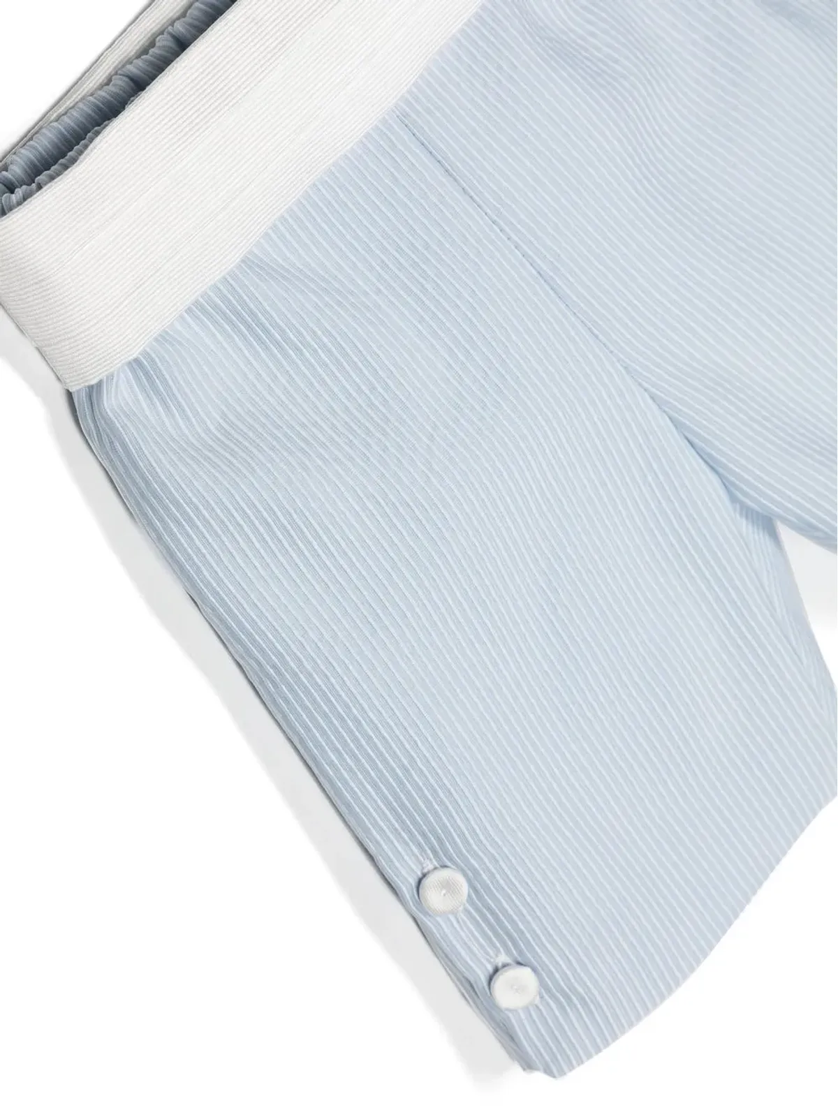La Stupenderia striped short set - White - 画像3