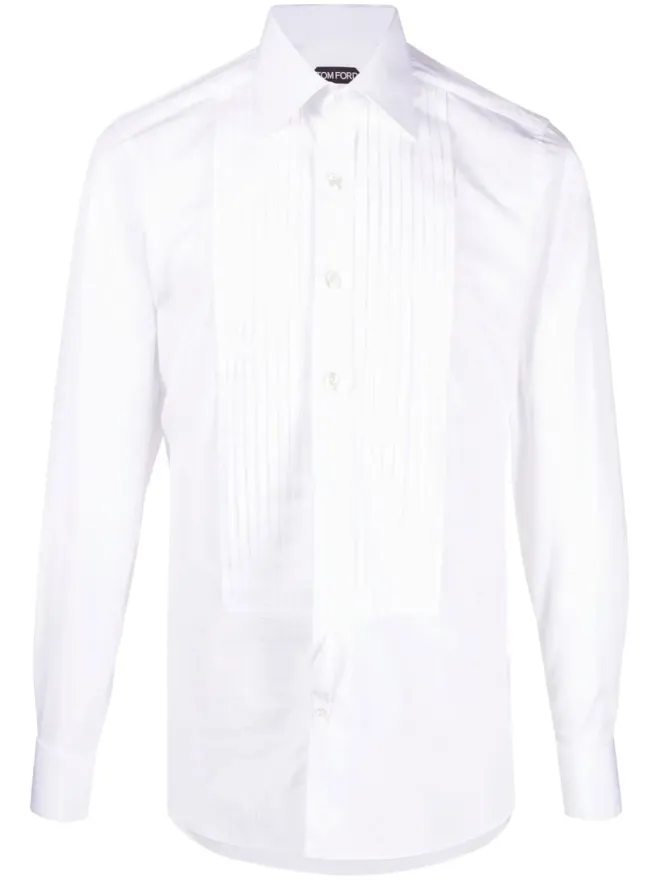 TOM FORD TOM FORD ピンタック ロングスリーブ シャツの商品画像