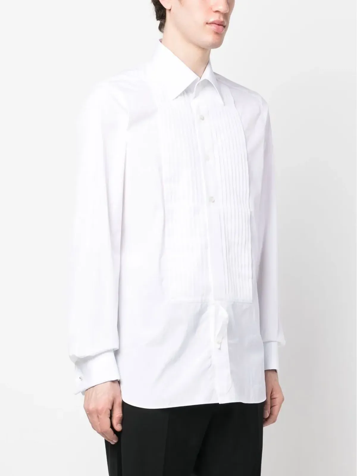 TOM FORD ピンタック ロングスリーブ シャツ - 画像3
