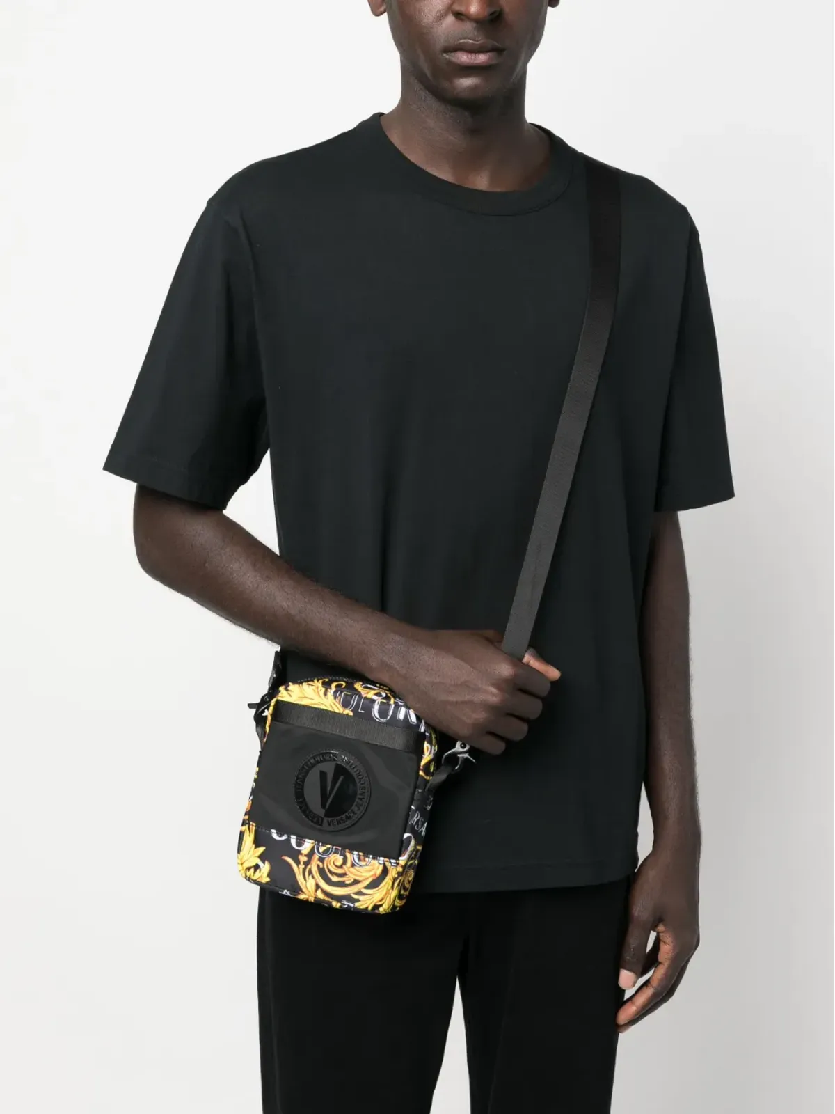 Versace Jeans Couture バロッコプリント メッセンジャーバッグ - 画像2