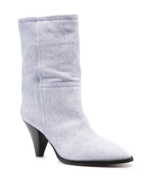 ISABEL MARANT Rouxa スエードブーツ - パープル - サムネイル2