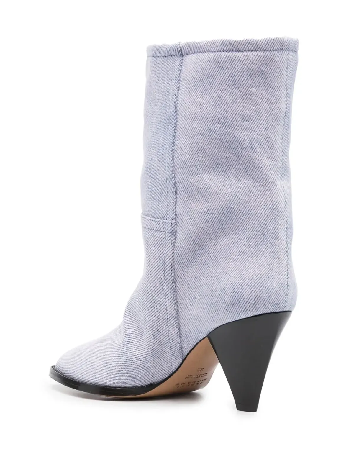 ISABEL MARANT Rouxa スエードブーツ - パープル - 画像3