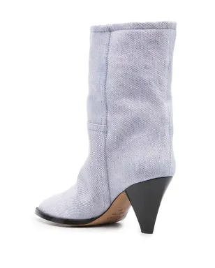 ISABEL MARANT Rouxa スエードブーツ - パープル - サムネイル3