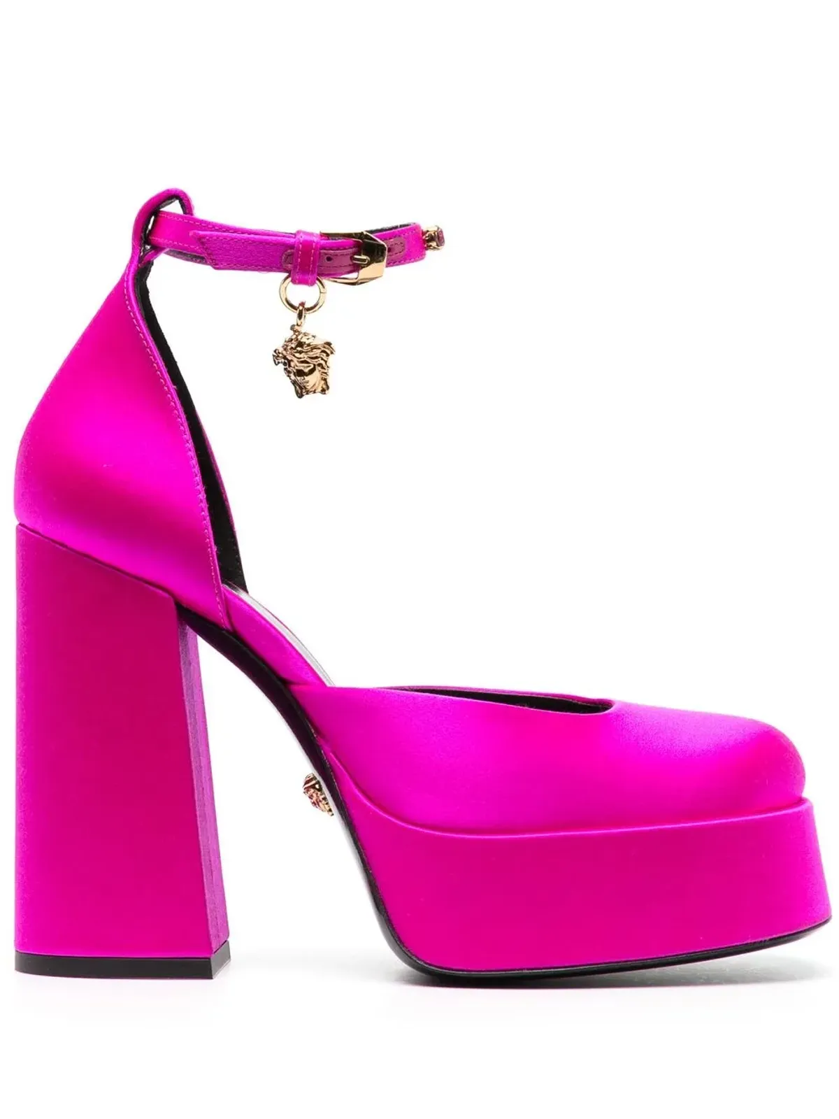 Versace Medusa Aevitas satin pumps - Pink - 画像1