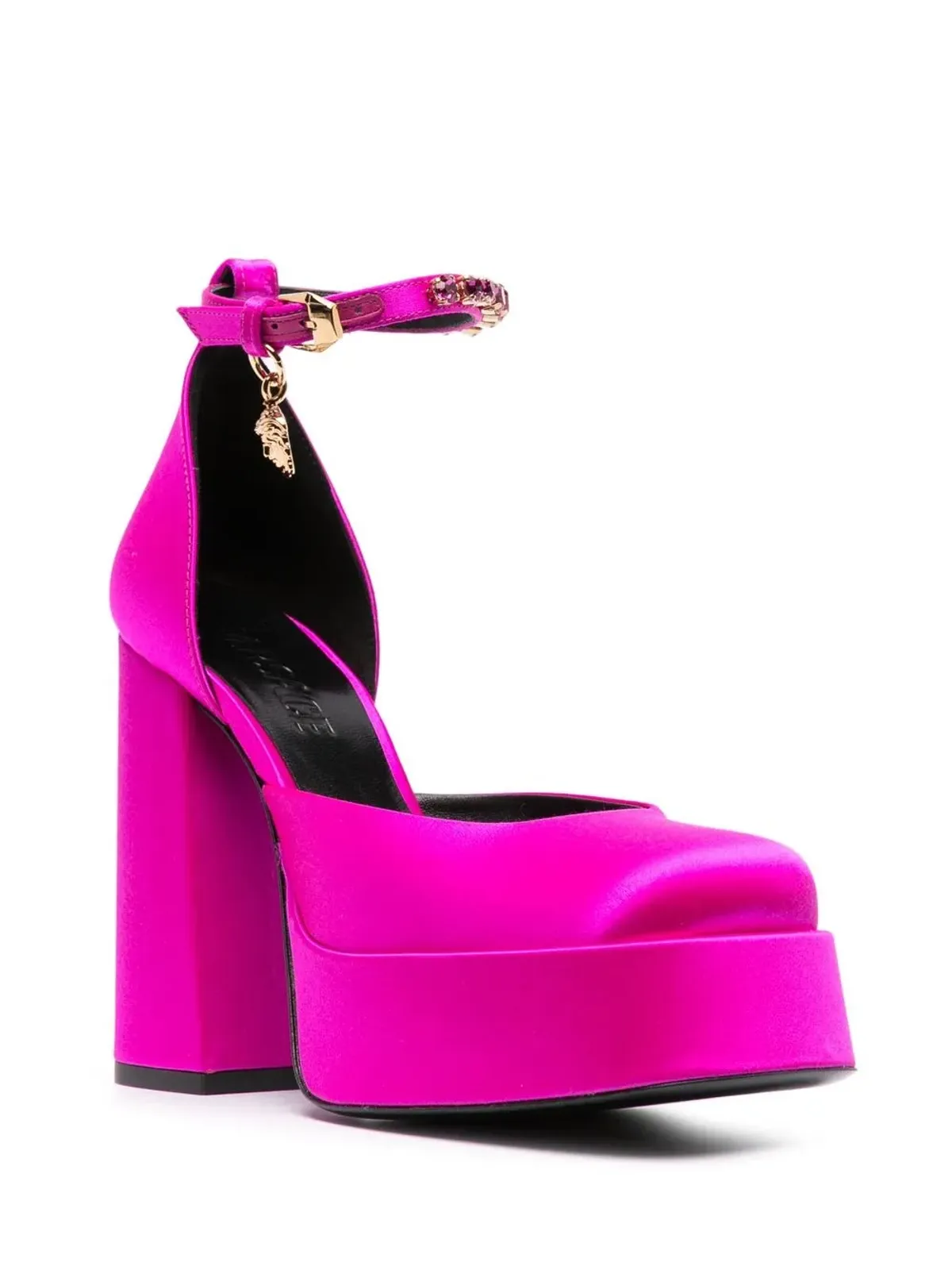 Versace Medusa Aevitas satin pumps - Pink - 画像2
