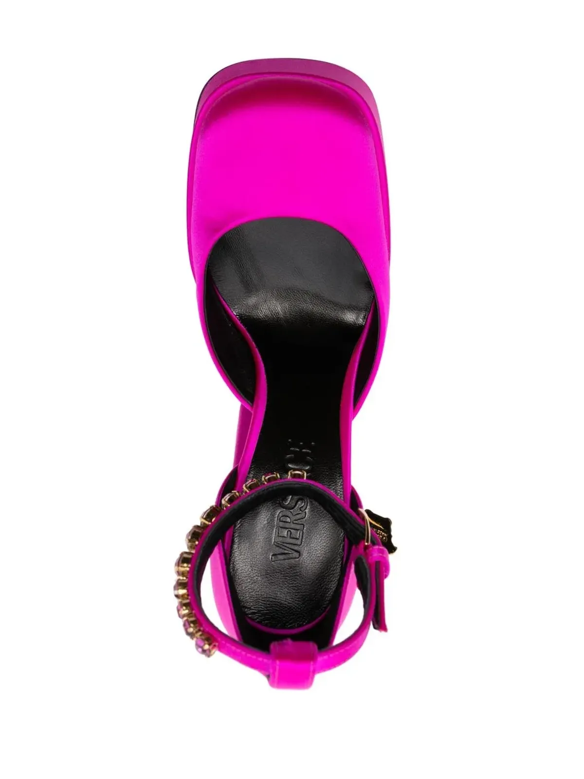 Versace Medusa Aevitas satin pumps - Pink - 画像4